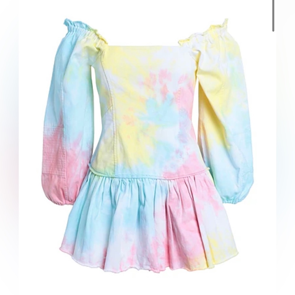 Loveshackfancy Mini Dress - Rainbow